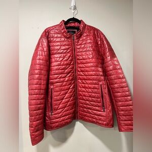 REGENCY Leather Channel Quilt Jacket Men’s XXL